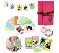 JXE - Kit di accessori per decorazione fotografica istantanea, per album e libri, scrivania, per appendere la pellicola, compatibile con Fujifilm Instax Mini 8 8+ 9-RO