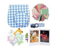JXE - Kit di accessori per fotocamera istantanea, pellicola decorativa adesiva da appendere alla parete, compatibile con Fujifilm Instax Mini 8 8+ 9-#2