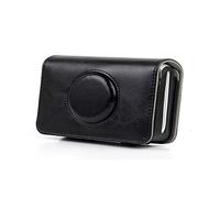 JXE Vintage PU Custodia In Pelle Per Polaroid Snap Touch Fotocamera Digitale Stampa Istantanea - Nero