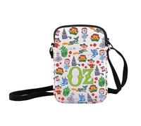 JXGZSO Borsa a tracolla ispirata alla fantascienza, regalo per amanti del cinema, regalo meraviglioso per fan del cinema, borsa a tracolla per teatro musicale, regalo nerd, Mago Oz, small