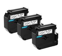 JXHDWYTYO 3PK MK-231 M-K 131 Nero su bianco 12 mm compatibile con i materiali di consumo della stampante per il codice prodotto Nastro MK MK221 MK 631 PT-M95 PT-65 PT-70 PT-80(Black on clear)