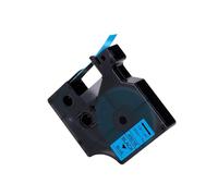 JXHDWYTYO Nastro per etichette 12 mm nero su bianco per D1 45013 45018 compatibile con l'etichettatrice LabelManager 160 280 COLORPOP(Black on Blue)