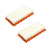 Jxjamp Reemplazo del Filtro plegable Plano Hepa de 2 piezas para la aspiradora Karcher DS5800 DS6000