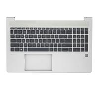 Jxjslp Ricambio per palmare per HP Probook 450 G10 Series Laptop Non-Backlit Keyboard Assembly N43875-001 Argento