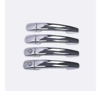 JXMFKBB Chrome Car Door Maniglia Copertura Trim Adesivo Car Styling/Fit for Peugeot Partner/Fit for Citroen Berlingo II 2008-2016(2 keyholes)