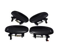 JXMFKBB Maniglie for porte esterne/Adatto for Chevy CHEVROLET AVEO/DAEWOO KALOS 2003-2006 96541631, 96541632, 96583052, 96583053(Front Rear 4pcs)