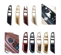 JXMFKBB Originale Guida a Destra RHD/Fit for BMW Serie 5 F10 F11 Beige Nero Interni Auto Maniglia Interna Della Porta Pannello Tirare Trim copertura(Model B Beige)