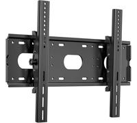 JXMTSPW Staffa da parete per TV per la maggior parte dei televisori LCD LED da 42-85 pollici piatti e curvi fino a 85 kg, staffa inclinabile a basso profilo, supporto da parete per televisore