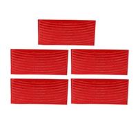 Jxngery Adesivi a bordo per mountain bike riflettenti impostati per una maggiore visibilità e sicurezza adatte a 26 pollici di bici (Red)