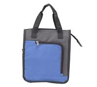 Jxngery Borsa refrigerata isolata Borsa della spesa riutilizzabile isolata con manico allargato per viaggi di lavoro, escursioni, consegna di cibo (Blu)