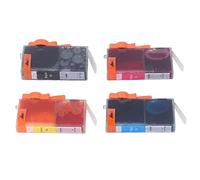 Jxngery Cartuccia della stampante BK C M Y Dimensioni standard Cartuccia a inchiostro stampata senza stampa per il Deskjet Ink Advantage 3525 4615