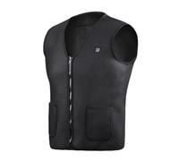 Jxngery Giubbotto riscaldante USB per Uomo e Donna per Esterno Giacca Invernale Flessibile per Abbigliamento Termico Elettrico Gilet Pesca Escursionismo Vestiti Caldi (XXL)