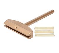 Jxngery Kit di inserti per presse per tastiere per chitarre elettriche, installazione tasti, strumento per intarsi, accessori