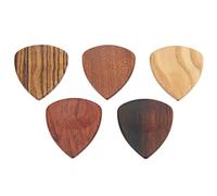 Jxngery Picks Wood Grooves non slittamento per il palcoscenico suonare le scelte di chitarra fatte a mano [varietà di materiali] [alta sensibilità] [Strumming più facile] [scelta giusta]
