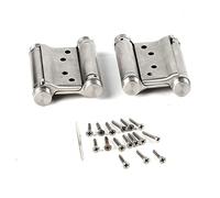 Jxngery Porta battente per porta del bar del salone con cerniera a molla a doppia azione da 2 pezzi