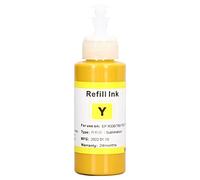 Jxngery Trasferimento di calore di ricarica dell'inchiostro sublimazione 100 ml Accessorio di stampa R330 T60 T50 (Y)