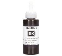 Jxngery Trasferimento di calore di ricarica dell'inchiostro sublimazione 100 ml Accessorio di stampa R330 T60 T50 (Bk)