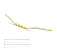 JXPANG Manubrio universale da 28 mm per CRF KLX KX LTR TRX SX SXF EXC XCW motocross Pit Dirt Bike Scooter ATV Quad Grizzly Hawk 250 biciclette (oro)