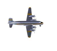 JXYAQTSOF 1:400 per PAMC4115 Panagra Airways DC-4 NC60115 Fonde sotto pressione Modello aereo collezione in metallo Aerei per l'aviazione