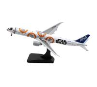 JXYAQTSOF Aereo Da Collezione In Lega 1:400 Per ANA StarAlliance Boeing B777-300ER Modello Di Aereo Pressofuso Con Flap Down