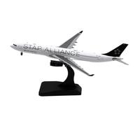 JXYAQTSOF Aereo Da Collezione In Scala 1:400 For Air Canada Star Alliance A330-300 Modello Di Aereo In Metallo Pressofuso C-GEGP