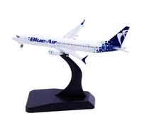JXYAQTSOF Aereo Da Collezione Pressofuso In Scala 1:400 Modello Di Aereo YR-MXC Con Supporto Per Blue Air Boeing B737 MAX 8