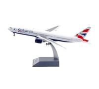 JXYAQTSOF For British Airways Oneworld Boeing B777-200 Diecast Modello Di Aereo In Scala 1:200 G-YMMR Con Monete