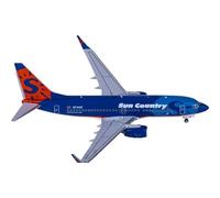 JXYAQTSOF Modelli NG Scala 1:400 per Sun Country Airlines Boeing 737-700 N714SY Diecasts Modellini di aerei Aerei