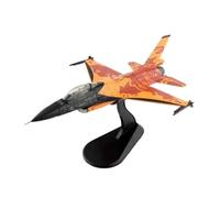 JXYAQTSOF Modello Da Collezione In Lega In Scala 1/72 Per Ha3885 Modello Militare Da Caccia F-16AM Dell'aeronautica Olandese Orange Lion