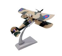 JXYAQTSOF Modello Da Collezione Scala 1:72 In Lega Per Il Modello Militare Da Caccia Biplano Dell'aereo Attacco Siluro Swordfish Britannico