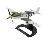 JXYAQTSOF Modello Di Aereo In Scala 1/72 Pressofuso Per Il Caccia Militare P-51B Dell'Aeronautica Militare, Modello Di Aereo Finito Del 1944