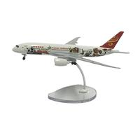 JXYAQTSOF Modello Di Aeroplano In Metallo In Scala 1:400 Per Il Modello Prefabbricato Di Aerei China Hainan Airlines Boeing B787(White)
