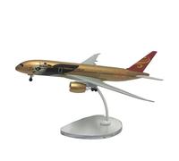 JXYAQTSOF Modello Di Aeroplano In Metallo In Scala 1:400 Per Il Modello Prefabbricato Di Aerei China Hainan Airlines Boeing B787(Golden)