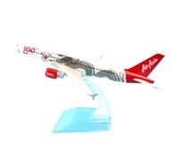 JXYAQTSOF Modello Di Aeroplano In Metallo Pressofuso 1:400 For Aereo AirAsia Tiger A320 SEMANOAT HARIMAU MUDA Modello Di Aereo(Asia dragon)