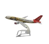 JXYAQTSOF Modello Di Aeroplano In Metallo Pressofuso 1:400 For Aereo AirAsia Tiger A320 SEMANOAT HARIMAU MUDA Modello Di Aereo(Asia Tiger a320)