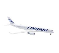 JXYAQTSOF Modello In Lega Di Metallo In Scala 1:200 For Aeromobile Pressofuso Finnair A350-900 Modello OH-LWR Con Supporto