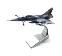 JXYAQTSOF Modello In Metallo Pressofuso In Scala 1/100 Per Aereo Da Caccia Francese Mirage 2000, Modello Da Collezione In Miniatura(Grey Mirage-2000)