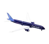 JXYAQTSOF Modello Prefabbricato In Scala 1:400 Per Il Modello Di Aereo Pressofuso Boeing B787-9 Della Riyadh Air N8572C Con Supporto E Trattore