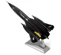 JXYAQTSOF Per Il Modello In Lega Di Aeromobili SR-71A Lockheed Blackbird, Ornamenti Per Visualizzazione Statica In Scala 1:144