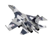 JXYAQTSOF Pressofuso In Scala 1/100 Per Il Modello Di Aereo Militare Russo Su35 Modello Da Collezione Di Aereo Da Caccia SU-35(Su35 grey)