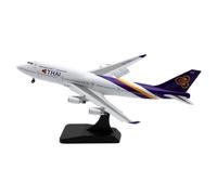 JXYAQTSOF Regalo Di Aereo Da Collezione In Lega 1:400 Per Thai Airways Boeing B747-400 Diecast Aircraft Jet Model Flaps Down