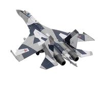 JXYAQTSOF Scala 1/100 Per Il Modello Da Collezione Di Aerei In Lega Di Metallo Per Aerei Da Caccia Militari Russi Su-27(Su35 grey)