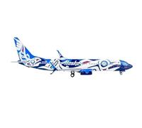 JXYAQTSOF Scala 1:400 per GJASA2213 Alaska Airline 737-800 N559AS Diecast Modello di aereo in metallo in miniatura aereo