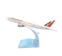 JXYAQTSOF Scala 1:400 Per Il Modello Di Aereo Filippino Boeing 777,display Per La Raccolta Di Modelli Replica Di Aerei Metallo Pressofuso