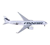 JXYAQTSOF Scala 1:400 per NG39047 Finnair A350-900 OH-LWE Fonde sotto pressione Modello di aereo da collezione Modello in metallo Aereo