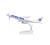 JXYAQTSOF Scala 1:400 Per Pan Am Boeing 747 Modello Di Aereo In Lega Metallo Pressofuso Modello Di Aereo 20 Cm