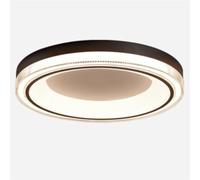JXYDJH Plafoniera Rotonda A Filo Per Camera Da Letto, Moderna E Semplice, Nera, 3CCT, Dimmerabile Con Telecomando, Illuminazione A Basso Profilo Per Camera Da Letto Principale, Soggiorno E Cucina.