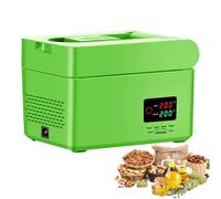 JXYQ Macchina Automatica per la spremitura dell'olio con Display LCD per Estrazione a Freddo e a Caldo, Ideale per Uso Domestico e Commerciale