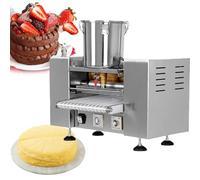 JXYQ Macchina per crêpe Completamente Automatica, 25 cm, Professionale, con velocità di Preparazione Regolabile, per Cucina, per Mango e melaleuca.