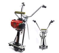 JXYQ Macchina Vibrante per calcestruzzo a Benzina a 4 Tempi da 35,8 CC, massetto Vibrante per calcestruzzo da 900 W, per Cantieri edili, Case, gallerie e Ponti (Righello Non Incluso)